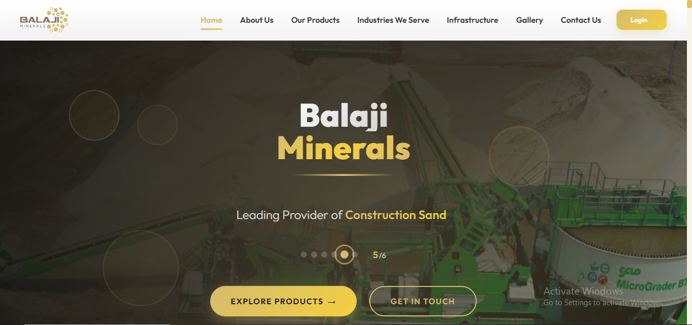 Minerals Website